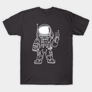 Astronaut  ice cream T-Shirt